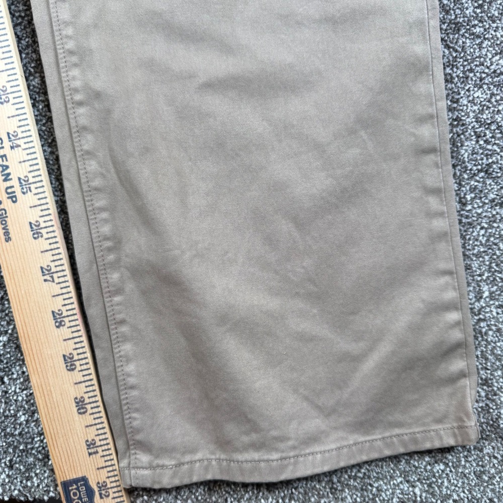 UNTUCKit Mens Tan Khaki Straight Leg 5-Pocket Chino Pants 40x32 Casual Work - Picture 3 of 5